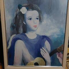 マリーローランセン　ギターを持つ女 マリーローランセン ギターを持つ女