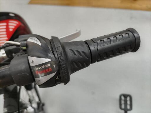 J058 変速メーター不動 子供自転車 RONNOC 6段変速 LEDオート 22インチ 