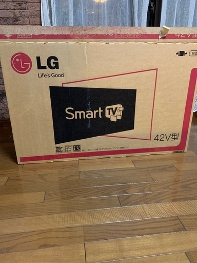 液晶テレビ42型　LG 未使用品