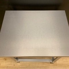 美品 業務用 作業台 調理台 600×450×800 厨房機材 飲食店 キッチン 厨房機器 店舗用品 洗い場