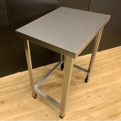 美品 業務用 作業台 調理台 600×450×800 厨房機材 飲食店 キッチン 厨房機器 店舗用品 洗い場