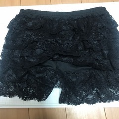 ショートパンツ　ダンス衣装　スカート下　黒200円