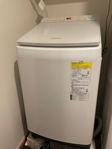 2019年製 Panasonic縦型洗濯乾燥機 NA-FW80K7-W | dpcoman.om