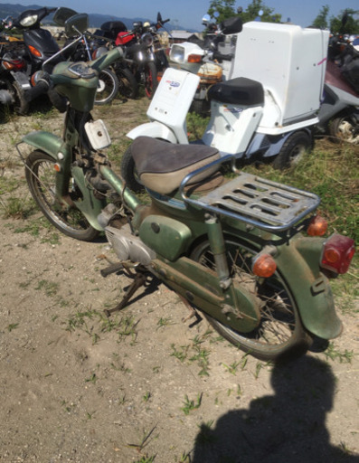 ホンダ　スーパーカブ50    行灯　カモメ　書類付レストアベース車 ホンダ スーパーカブ50 行灯 カモメ 書類付レストアベース車