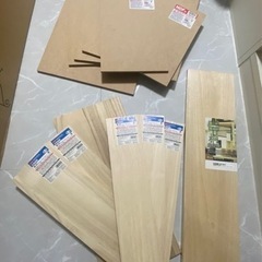 【決まりました】DIY木材6種