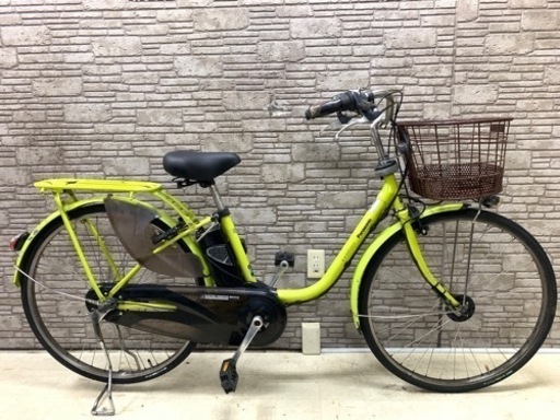 東京23区配達無料　新基準 Panasonic パナソニック ビビスタイルDX 8.9Ah 電動自転車☆中古☆パナ ⑧