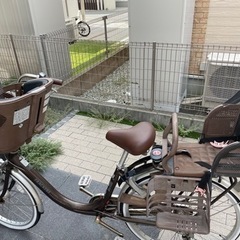 子ども乗せ自転車