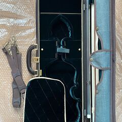 ムサフィア イタリア製 ヴァイオリン バイオリン ケース 4/4 湿度計 加湿器-グッチ 未使用 長財布