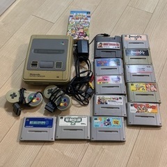 スーパーファミコン本体　ソフト13本セット