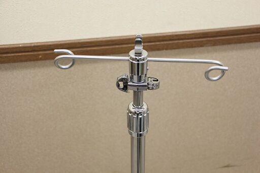 キャスター付き点滴用器具 点滴スタンド 5脚 5本脚 丸棒吊り具 
