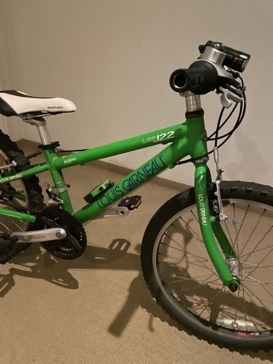 ルイガノ　22インチ　子供用自転車　キッズ　ジュニア　マウンテンバイク　グリーン