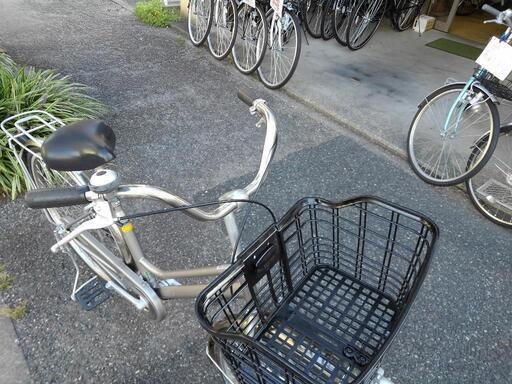 中古自転車2223 26インチ ギヤなし LEDオートライト