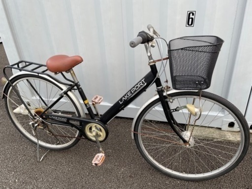 27インチ 6段変速 オートライト シティサイクル ママチャリ 自転車