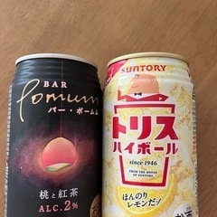 ハイボールとチューハイ