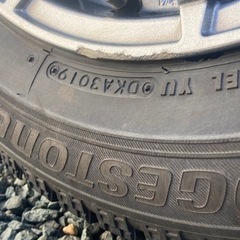 2019年製 スタッドレス&アルミホイール15インチ 4本セット