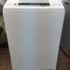 【中古品】日立 洗濯機 白い約束 NW-R704 7kg