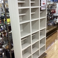 KI-101【新入荷　リサイクル品】ニトリ　パッソ2 フリーラック　白系