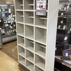 KI-101【新入荷　リサイクル品】ニトリ　パッソ2 フリーラック　白系