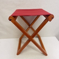 木製 天然木 スツール 折り畳み 椅子 チェア 