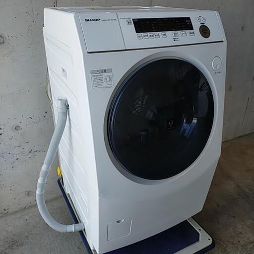 シャープ  SHARPドラム式洗濯機 ES-H10E 2021年式