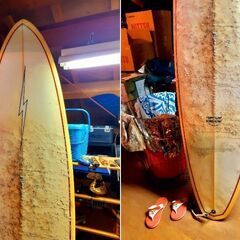 CARDIFF カーディフ サーフボード ファンボード フィン・リーシュコード付き サーフィン　/TJ-0516 U