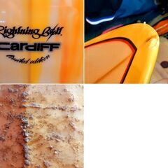 CARDIFF カーディフ サーフボード ファンボード フィン・リーシュコード付き サーフィン　/TJ-0516 U