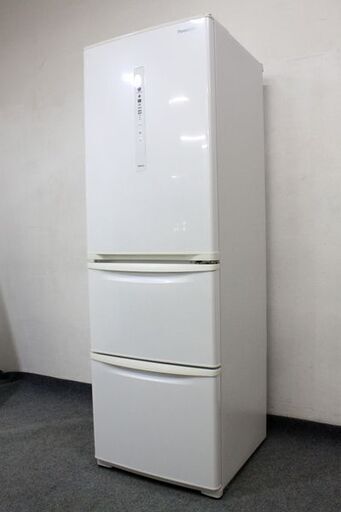 Panasonic/パナソニック 3ドア冷凍冷蔵庫 365L 自動製氷 NR-C370C-W ピュアホワイト 2019年製  中古家電 店頭引取歓迎 R6526)