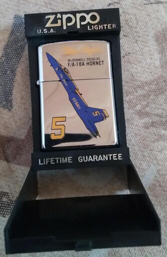 (代引きでの郵送可能！)新品未使用 Zippo F/A-18A HORNET 5
