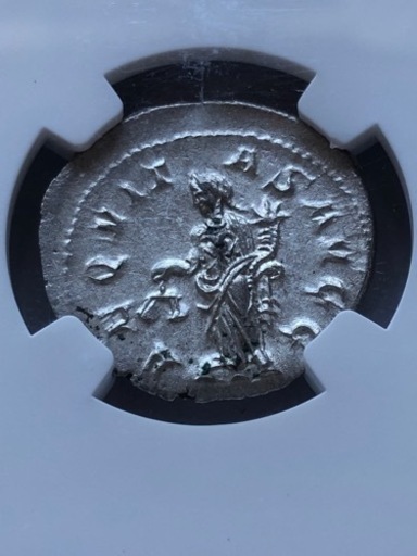 MS 5/5 3/5】NGC鑑定 古代ローマ帝国 ダブルデナリウス銀貨