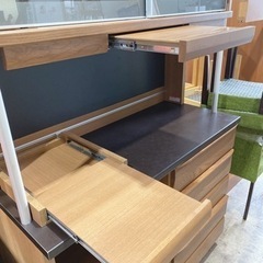 食器棚　木製　【i1-0926】