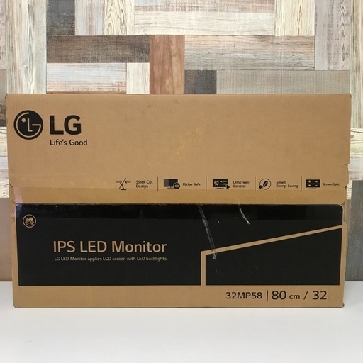 即日受渡❣️32型LG未使用IPS LEDモニター15000円