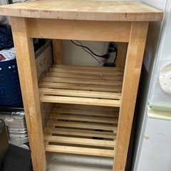 IKEA 木製　作業台テーブル 