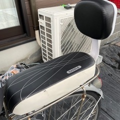 【ネット決済・配送可】自転車後部座席 