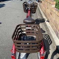 <試し乗りのみ>電動アシスト自転車＊ブリヂストンフロンティアラクットワゴン（三輪車)＊購入時215,830円＊21年11月購入