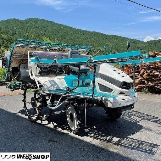 クボタ 田植機 EP8D-KF ディーゼル 497時間 21馬力 こまきちゃん 箱まきちゃん 整地ロータ 中古品