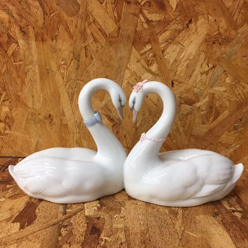 ※販売済【251】人形 磁器 LLADRO リヤドロ エンドレスラブ 01006585