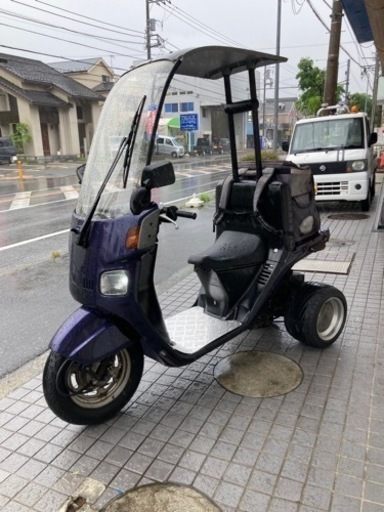 湘南発 ホンダジャイロキャノピーデッキ50ミニカーウーバー仕様ワイド 湘南発 ホンダジャイロキャノピーデッキ50ミニカーウーバー仕様ワイド