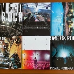 ONE OK ROCK  PRIMAL FOOTMARK写真集　6冊