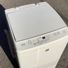 RKGSE-830】特価！アクア/AQUQ/7kg/全自動洗濯機/AQW-GP7E6/中古/2018年製/