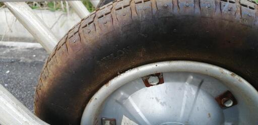 配達無料]アルコンF3w 機能正常品 アルミ製リヤカー にりん