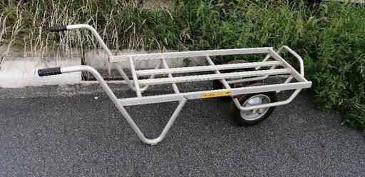 [配達無料]アルコンF3w  機能正常品　アルミ製リヤカー　にりん