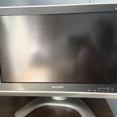 SHARP AQUOS 20インチ液晶薄型テレビ(再値下げしました！)