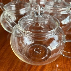 【残2個！】ガラス製ティーポット小 中国茶器