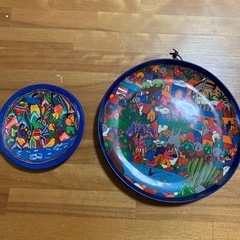 メキシコ土産の飾り皿