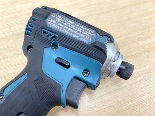 makita 充電式インパクトドライバ TD171D 18V ブルー マキタ 電動工具 本体のみ 動作品 札幌市手稲区 makita 充電式インパクトドライバ TD171D 18V ブルー マキタ 電動工具