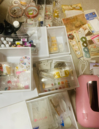 【終了】手芸用品 セット(レジン用品など)