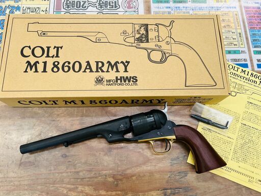 HWS COLT M1860 ARMY 8IN コンバージョンモデル モデルガン
