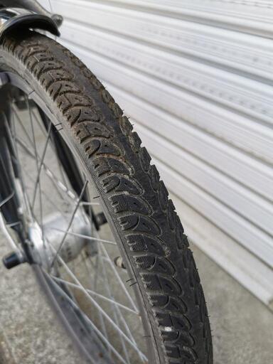 20/22インチ 内装3段 LEDオートライト 子供乗せ付 軽快車 防犯登録