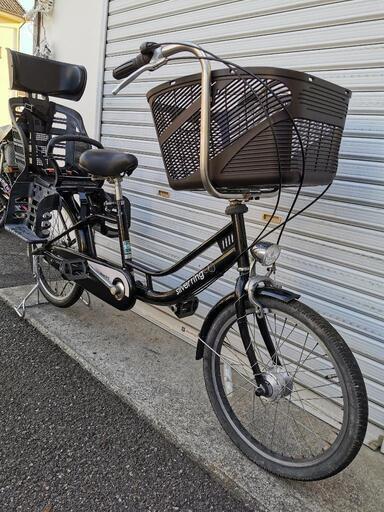 20/22インチ 内装3段 LEDオートライト 子供乗せ付 軽快車 防犯登録