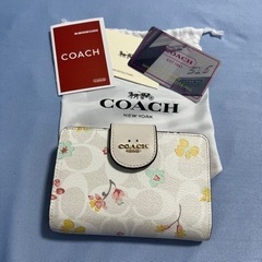 【取引決定】 Coach コーチ 二つ折り 財布